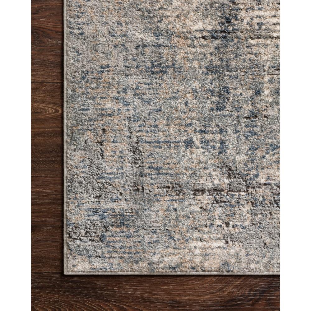 Teagan Modern Classic Grey Blue Abstract Patterned Rug - 3'4"x5'7"|