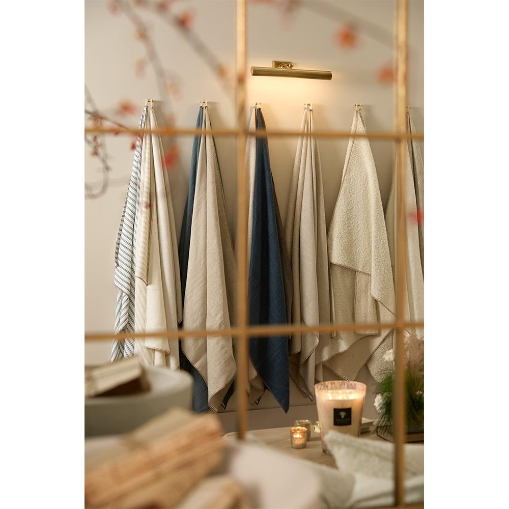 Anthony French Country Gold Metal Arch Windowpane Floor Mirror|