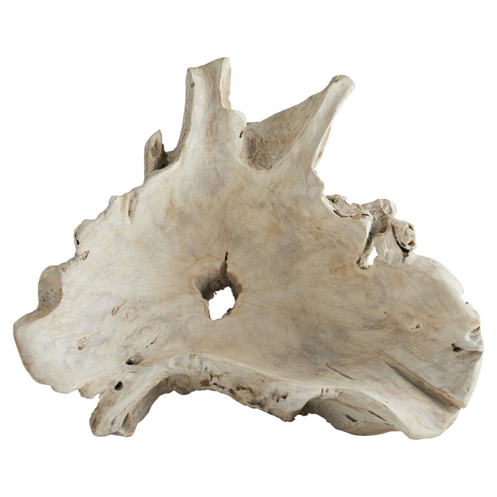 Nantucket Coastal Beach Natural Driftwood Bowl Centerpiece|