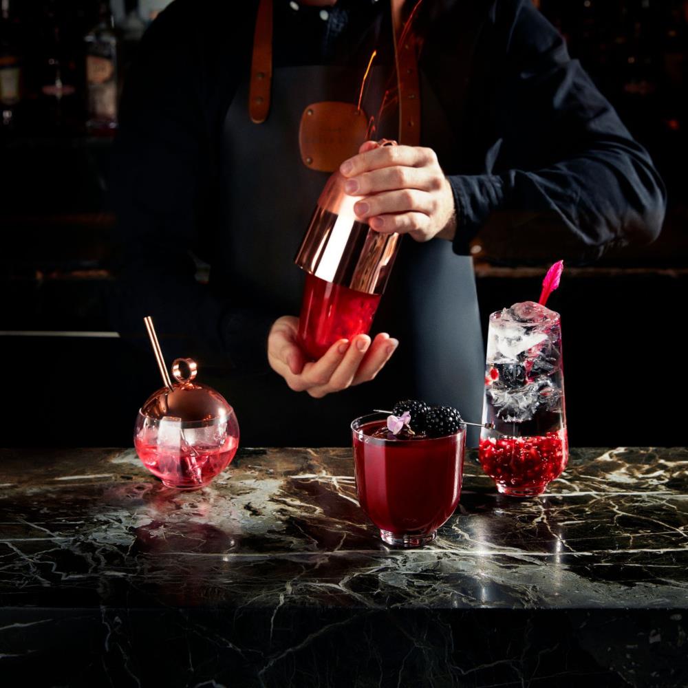 Hepburn Modern Classic Clear Crystal Long Drink Glass - Set of 4|