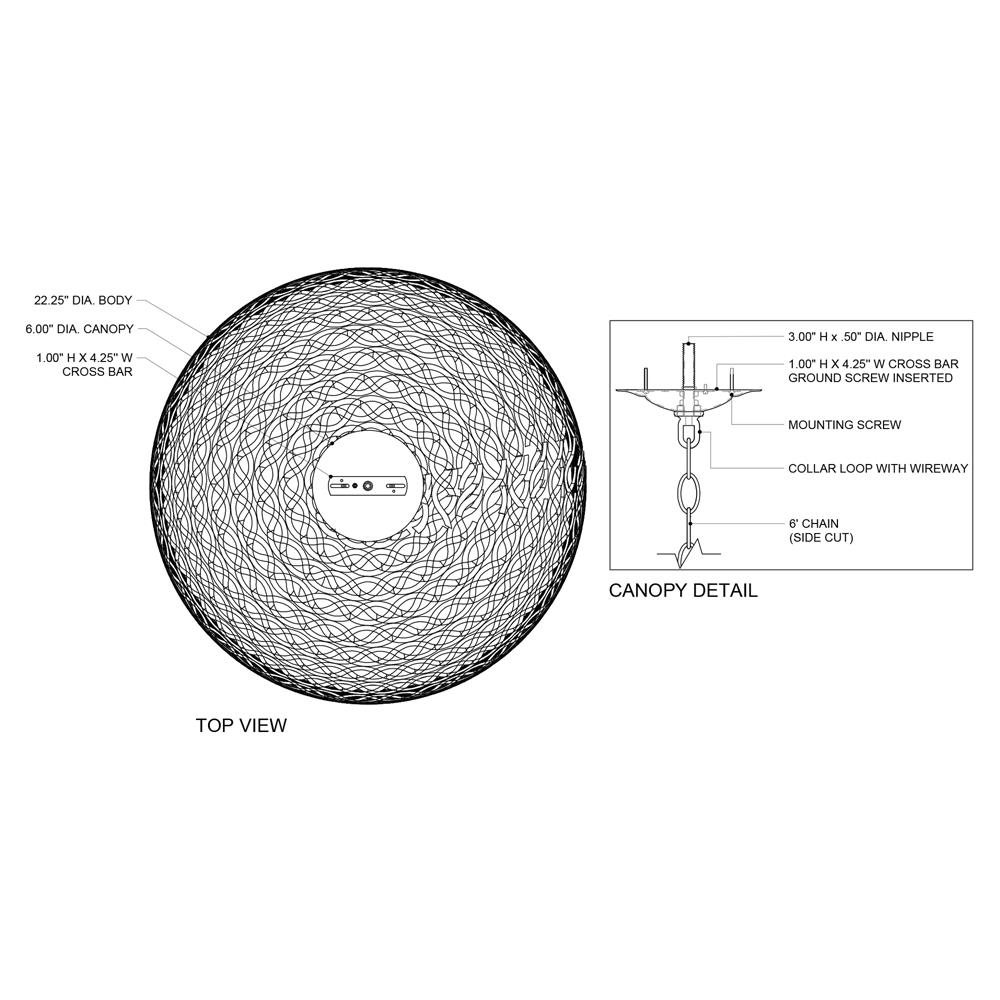 Athel Coastal Beach White Woven Iron Chandelier - Medium|