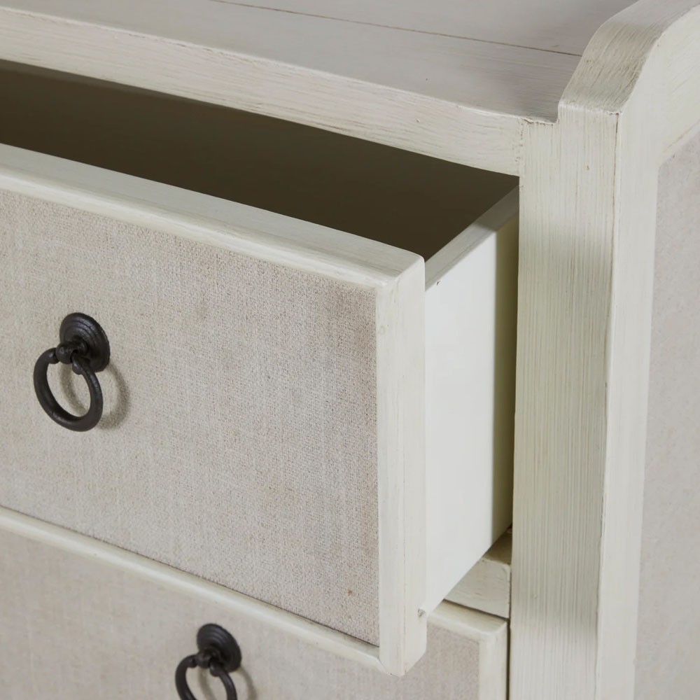antique cream dresser Savannah 65" Mahogany 9 Drawer Dresser