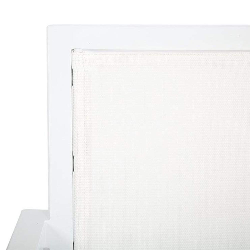 Jace Industrial Grey Performance Sling Outdoor Lounge Arm Chair|