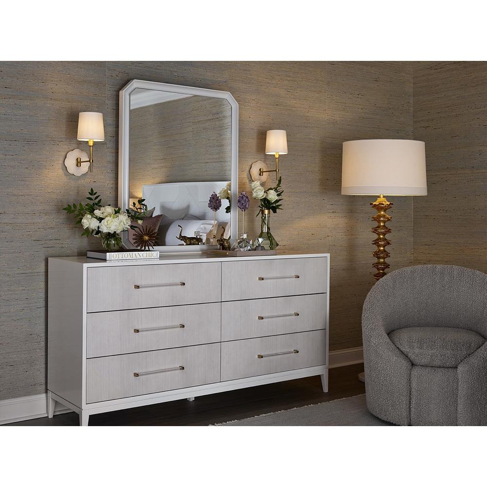 white christmas dresses Antique/vintage Henry Link white/cream wicker dresser and nightstand s –  Pacific Thrift Store
