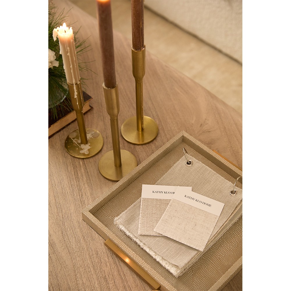 Modern Classic Grey Shagreen Square Tray|