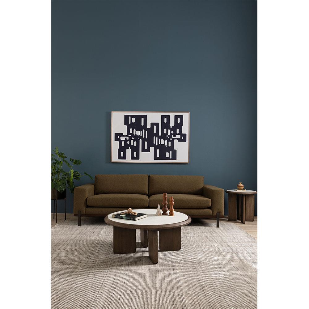 Jared Industrial Loft Brass Iron Brown Base Round Outdoor Planter - Small|