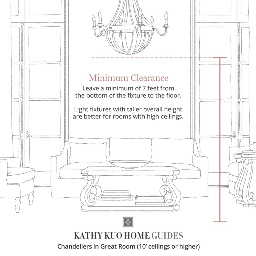 Rica Coastal Beach Brown Rattan 3 Tier Chandelier - Small|