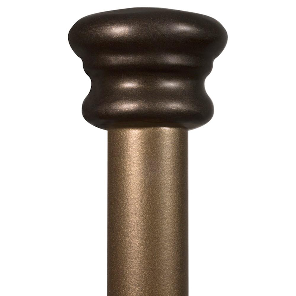 Mileva French Country Aged Brass Iron Bed - Queen|