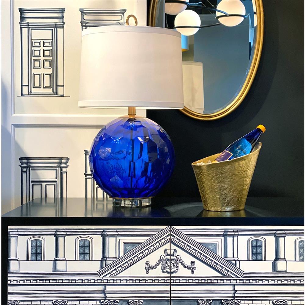 Leland Modern Classic Gold Iron Round Wall Mounted Mirror|