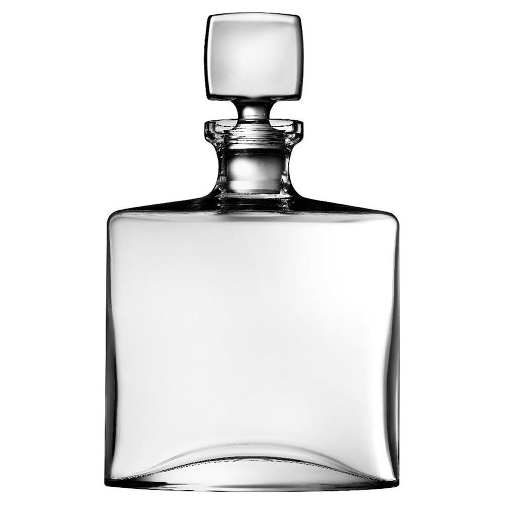 Square &amp; Rocks Modern Whiskey Glass and Decanter Set|