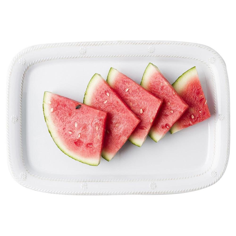 Juliska Berry & Thread Whitewash Melamine Serving Tray|