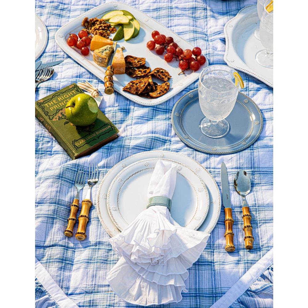 Juliska Berry & Thread Whitewash Melamine Serving Tray|