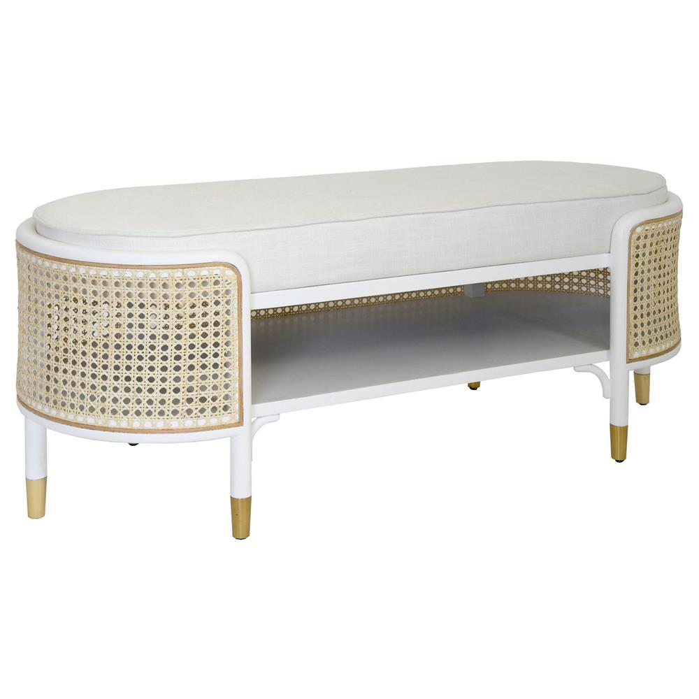 Worlds Away Beale Storage Bench