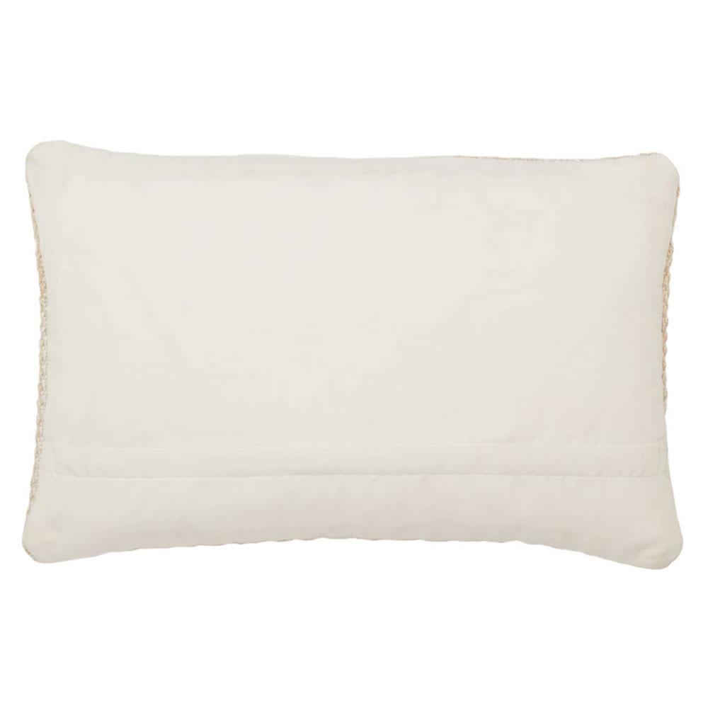 Papyrus Global Beige Striped Indoor Outdoor Lumbar Pillow - 13x21|