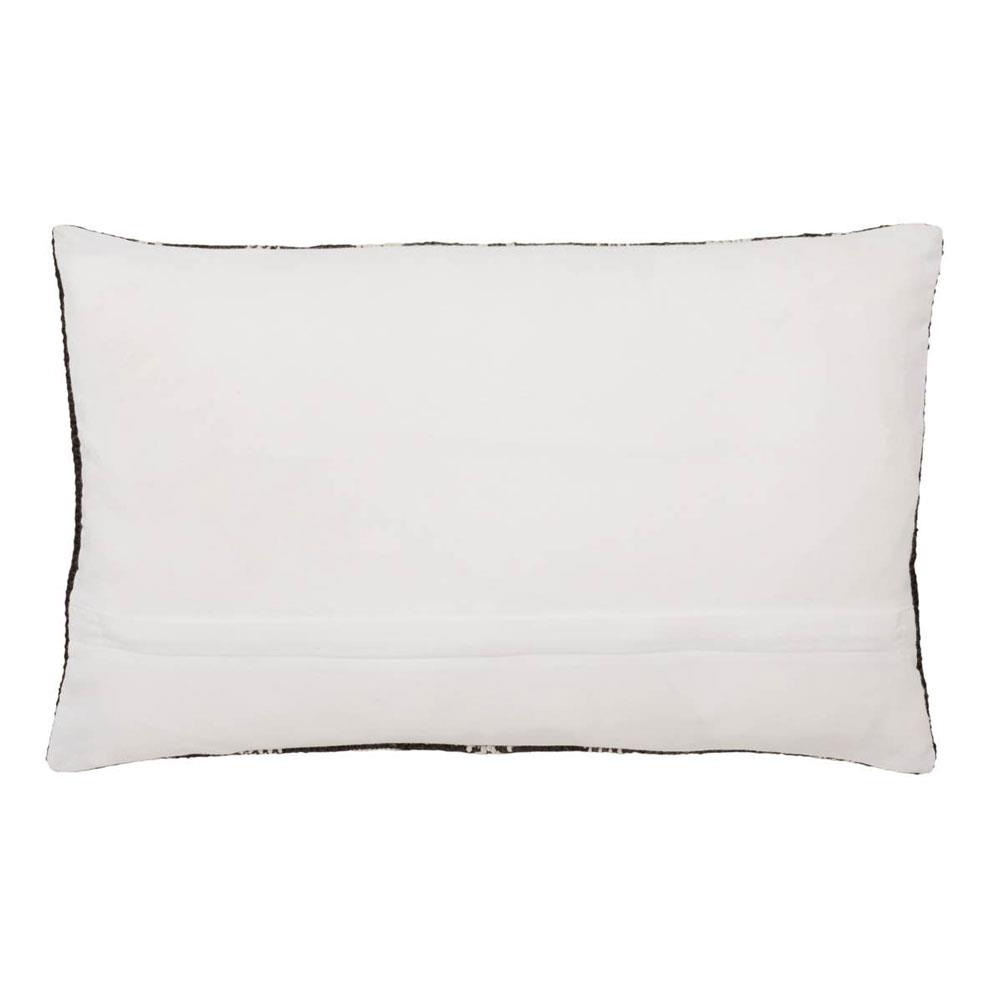 Papyrus Global Black Striped Indoor Outdoor Lumbar Pillow - 13x21|