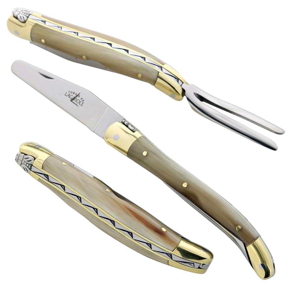 Forge de Laguiole Modern Classic Grey Horn Tip Golf Divot Tool