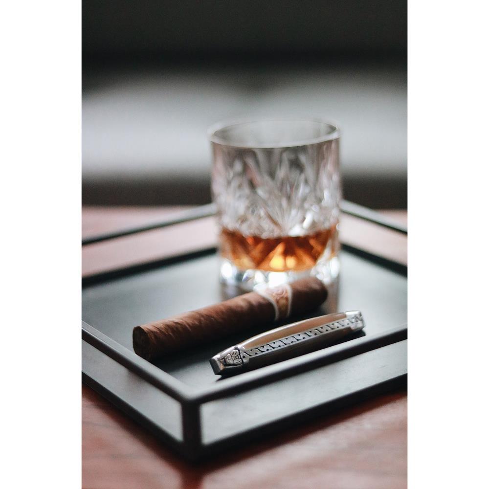 Forge de Laguiole Modern Classic Cream Horn Tip Handle Cigar Scissor Cutter|