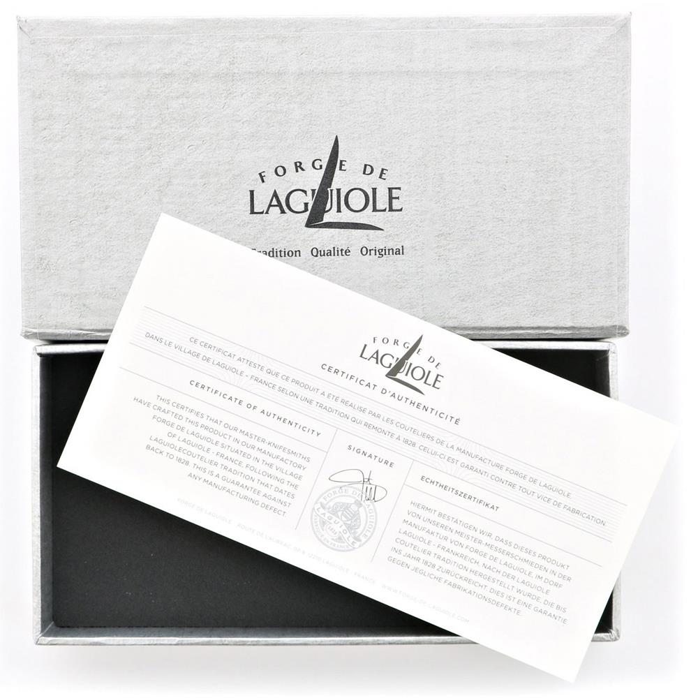 Forge de Laguiole Modern Classic Cream Horn Tip Handle Cigar Scissor Cutter|