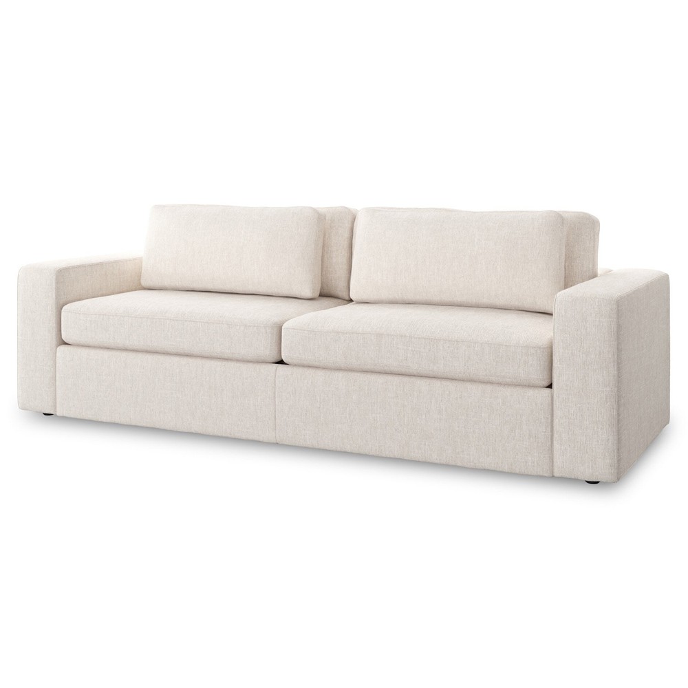 Candace Modern Classic Cream Sleeper Sofa - 95"|