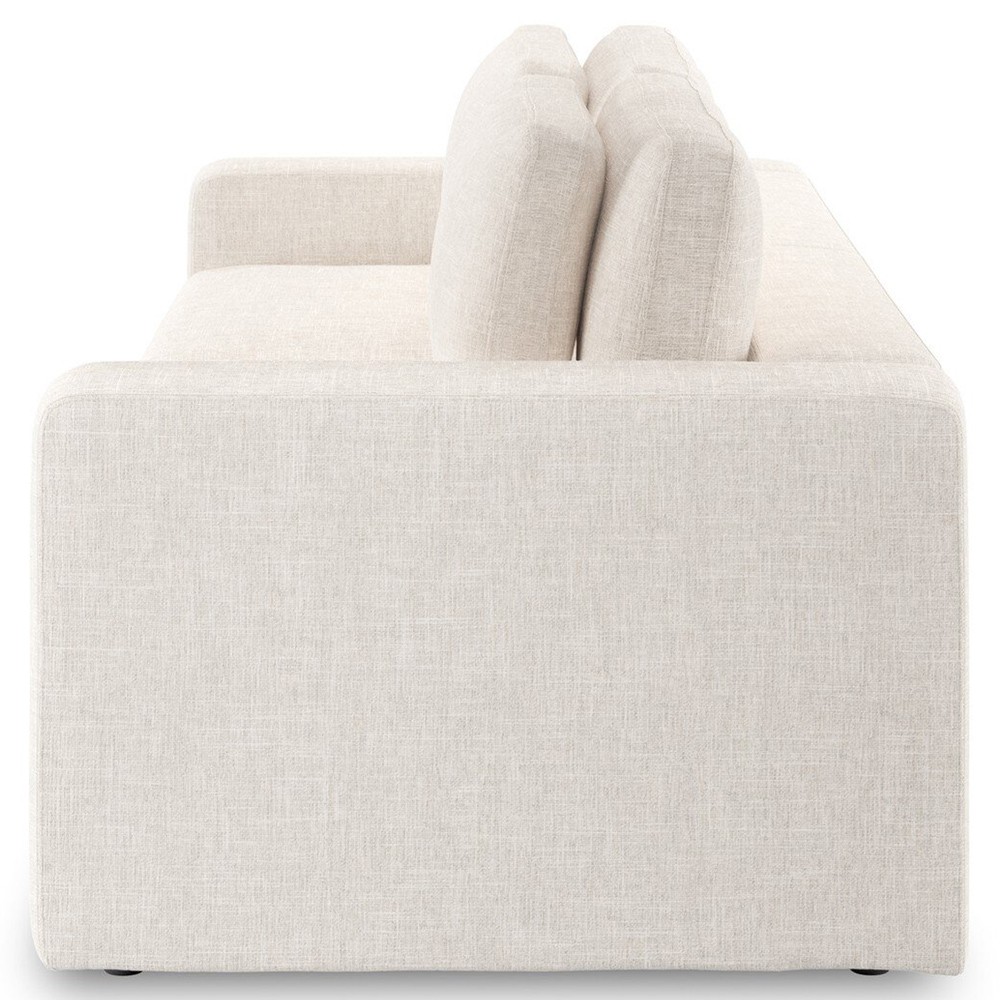 Candace Modern Classic Cream Sleeper Sofa - 95"|