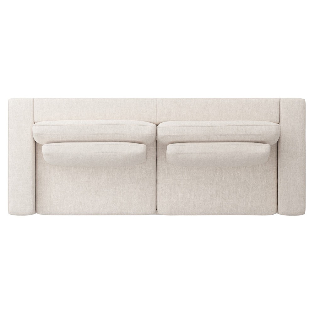 Candace Modern Classic Cream Sleeper Sofa - 95"|