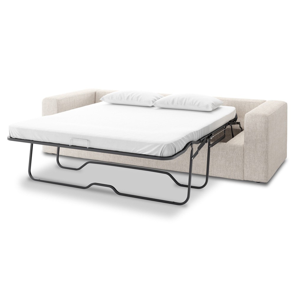 Candace Modern Classic Cream Sleeper Sofa - 95"|