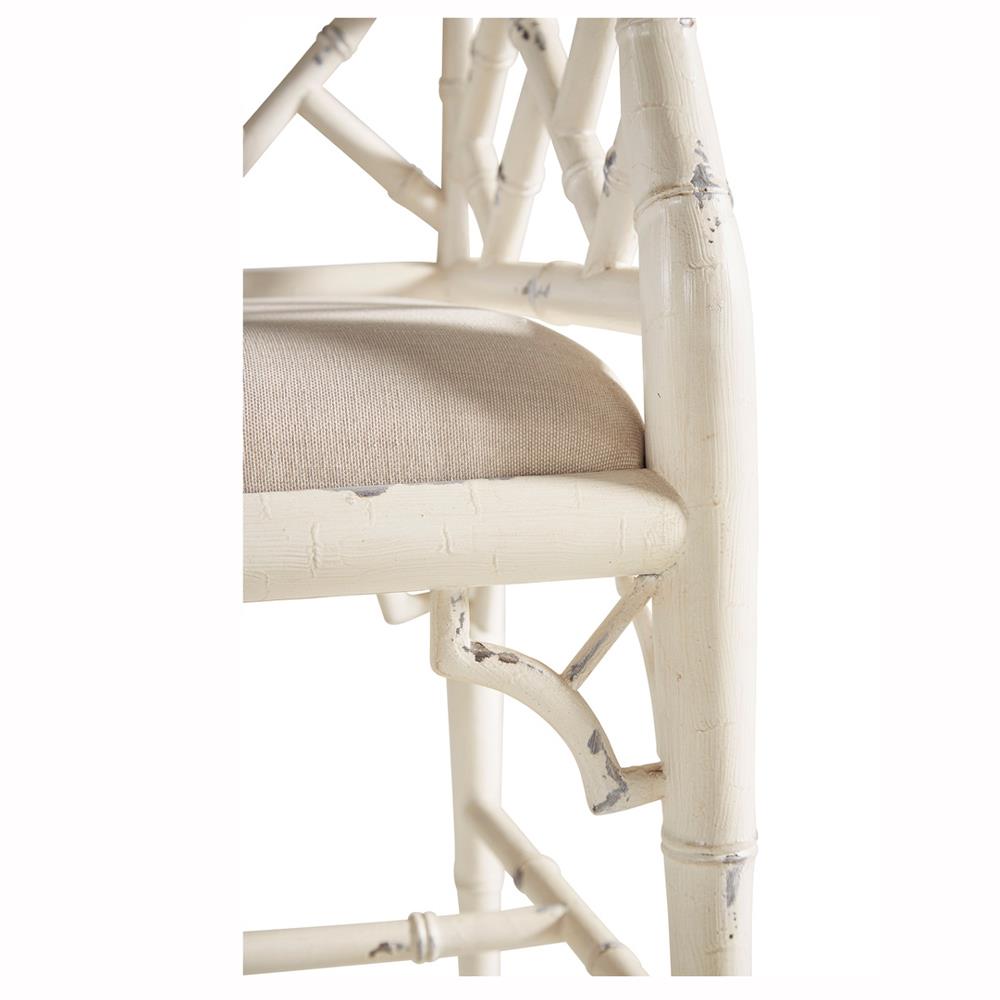 Jaelynn Coastal Beige Performance White Distressed Mahogany Wood Entryway Bench|