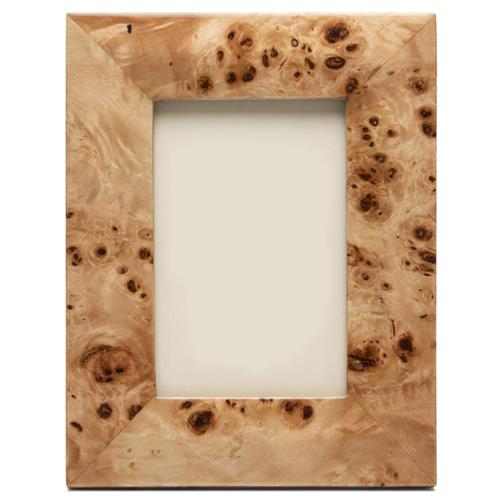 Pigeon And Poodle Narvik Rustic Burl Maple Veneer Picture Frame - 4x6