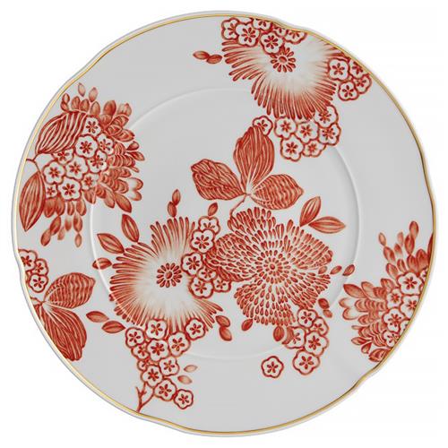 Coralina Red Porcelain Charger Plate - Set of 2