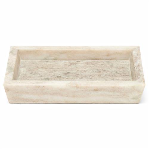 Pigeon and Poodle Athlone Modern Classic Beige Marble Soap Dish