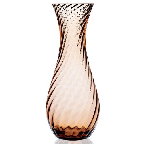 Quinn Modern Classic Amber Glass Carafe