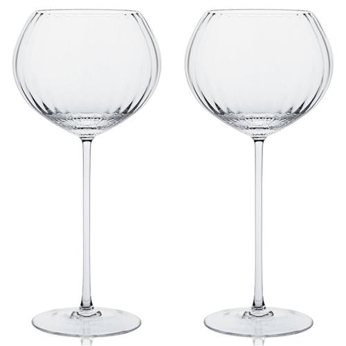 Quinn Modern Classic Clear Red Wine Glass - Set of 2