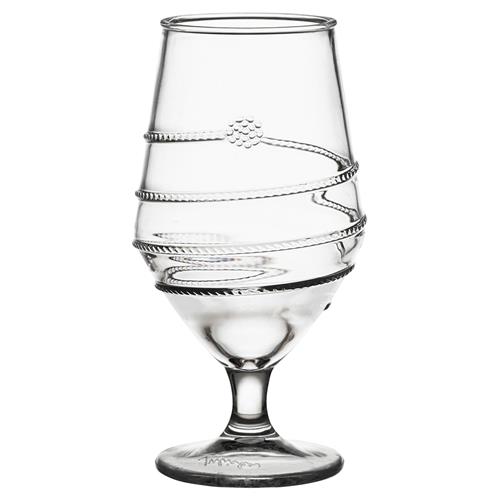Juliska Amalia Modern Classic Clear Acrylic Goblet