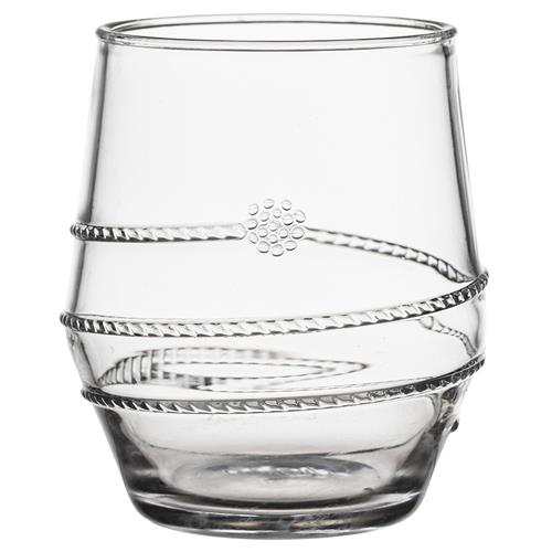 Juliska Amalia Modern Classic Clear Acrylic Stemless Tumbler