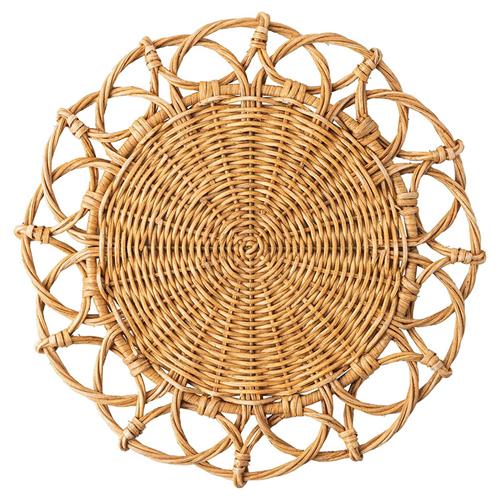 Juliska Provence Coastal Beach Natural Rattan Woven Placemat