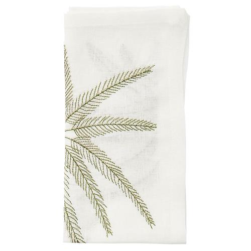 Palm Coast Green Linen Napkin - Set of 4