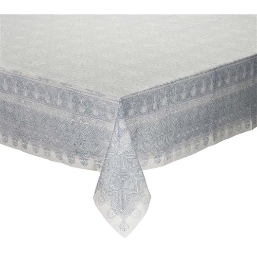 Provence French Country Periwinkle Cotton Tablecloth