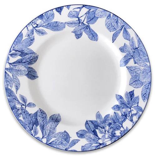 Arbor Coastal Beach Blue Porcelain Rimmed Salad Plate