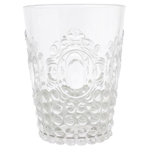 Jewel French Country Clear Acrylic Tumbler - Small