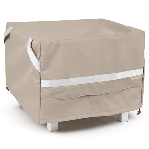 Outdoor Side &amp; End Table Brown Square Cover