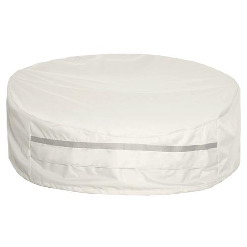 Outdoor Daybed Beige Round Furniture Storage Cover