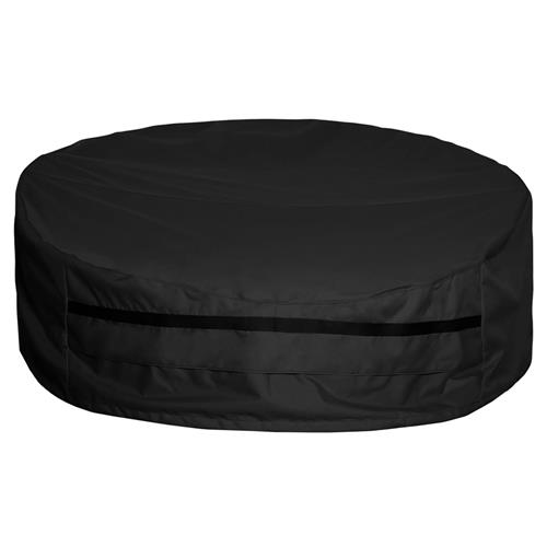 Outdoor Daybed Black Round Furniture Storage Cover