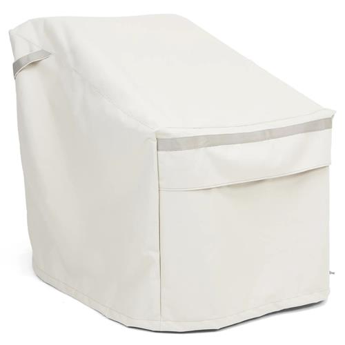 Outdoor Dining Arm Chair Beige Furniture Storage Cover - Small