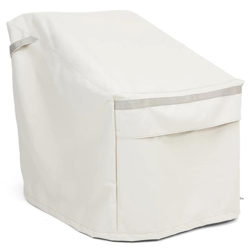 Outdoor Dining Side Chair Beige Furniture Storage Cover - Small