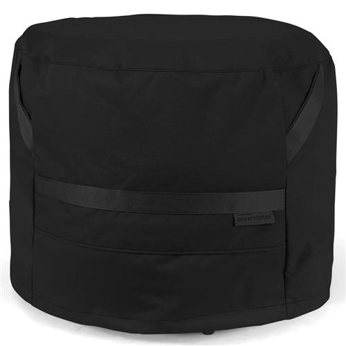 Outdoor Dining Table Black Round Cover