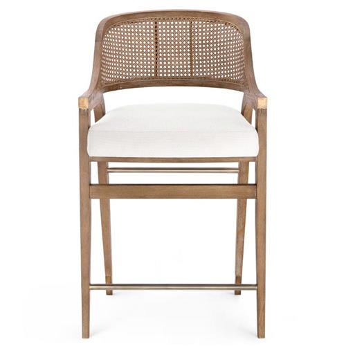 Villa & House Cane Counter Stool