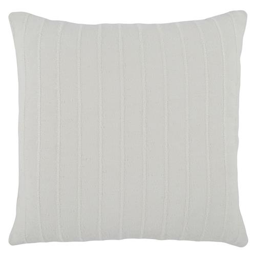 Harper Modern Classic White Striped Cotton Throw Pillow - 22x22