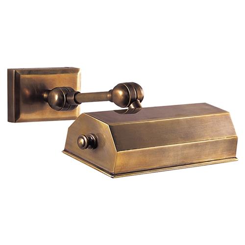 Visual Comfort Dorchester Regency Burnished Brass Picture Light - 8&#39;&#39;