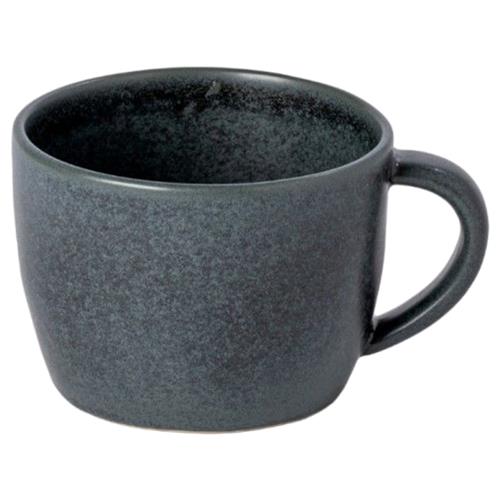 Livia Modern Classic Matte Black Stoneware Mug - Set of 4