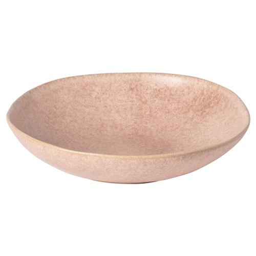 Livia Modern Classic Mauve Rose Stoneware Pasta Bowl - Set of 4